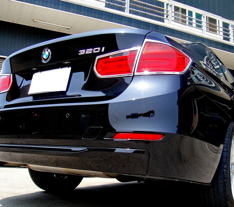 BMW メッキ テールライト テールランプ リング F30 318i 320i 320d 328i 320d 330i 330e 335i 340i M3 SE xDrive Mスポーツ拍卖