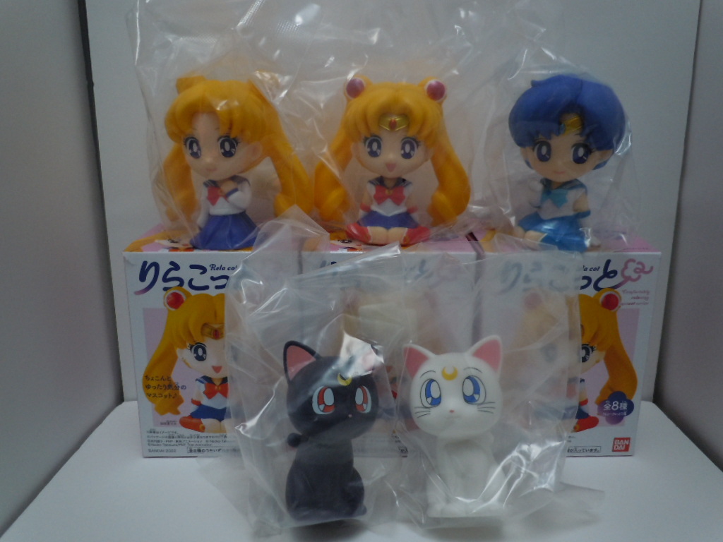 セーラームーン りらこっと 5種 未開封品拍卖
