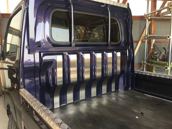 S500P/S510P ハイゼット 標準車用 (H26/9~R3/12/19) キャビン バックパネル カバー(ステンレス)拍卖