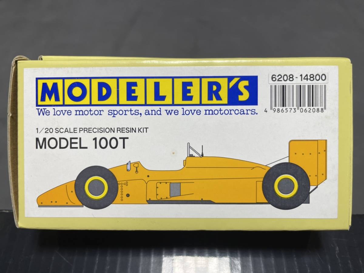 Modeler's/モデラーズ 1/20 レジンキット キャメル ロータス100T 中嶋 悟 ネルソンピケ 希少 レア拍卖