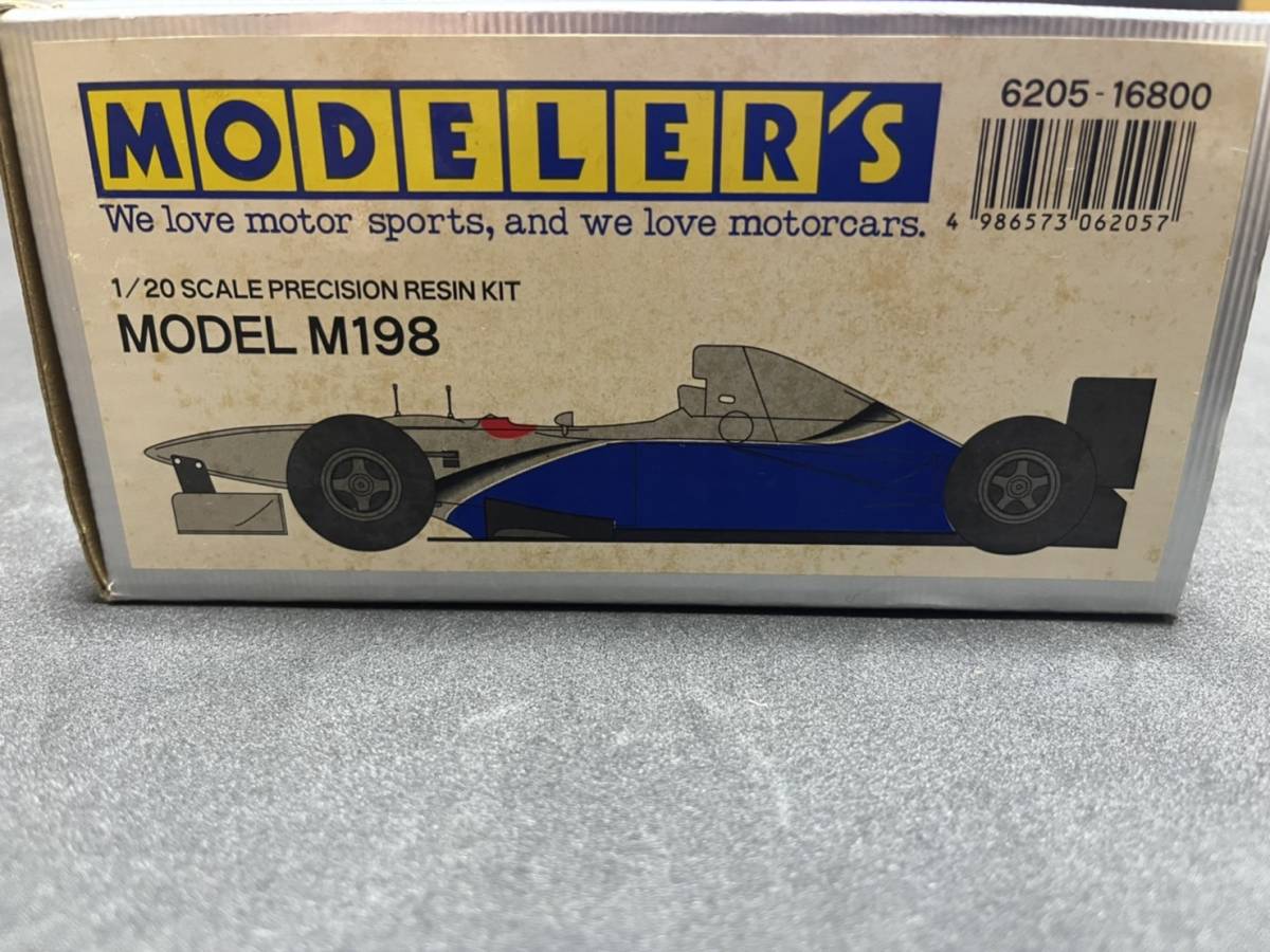 MODELER’S 1/20 レジンキット未組立 MINARDI ミナルディ M198 中野信治 拍卖