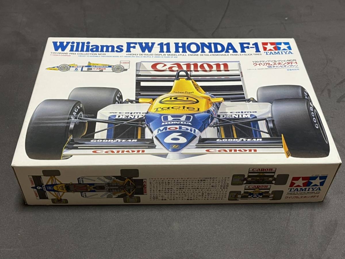 田宮 タミヤ 1/20 Williams ウィリアムズホンダ FW-11 ネルソン・ピケ ナイジェル・マンセル 拍卖