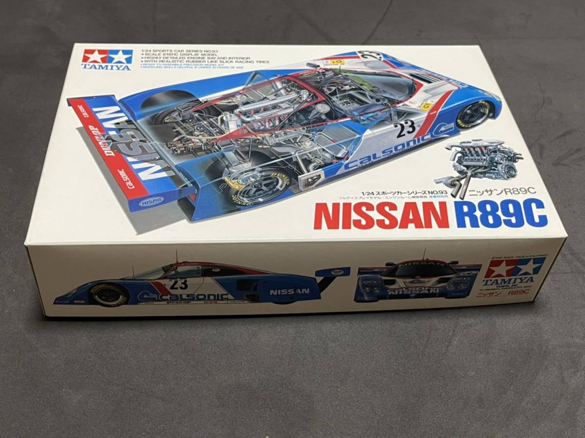 タミヤ 1/24 ニッサンR89C 日産 NISSAN R89C カルソニック CALSONIC 星野一義 拍卖