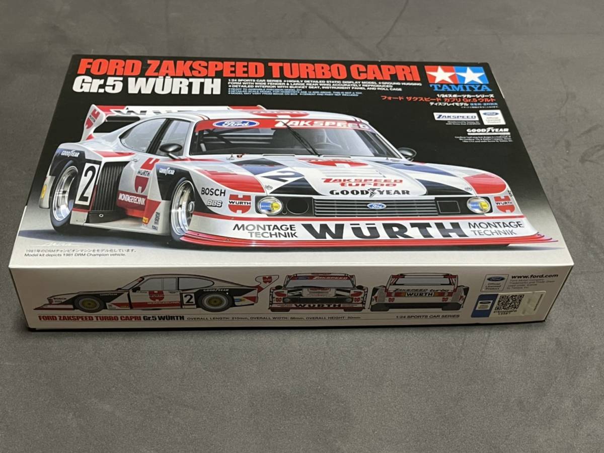 田宮 タミヤ 1/24 ZAKSPEED フォード ザクスピード カプリ Gr.5 ウルト 拍卖