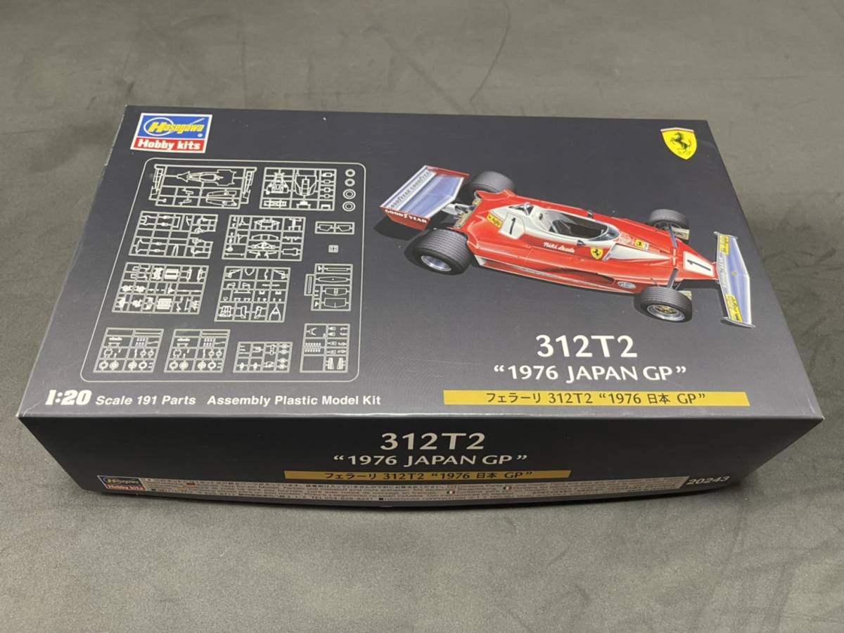 ハセガワ 1/20 フェラーリ312T2 Hasegawa FERRARI 312T2 1976 JAPAN GP ニキラウダ レインタイヤ拍卖