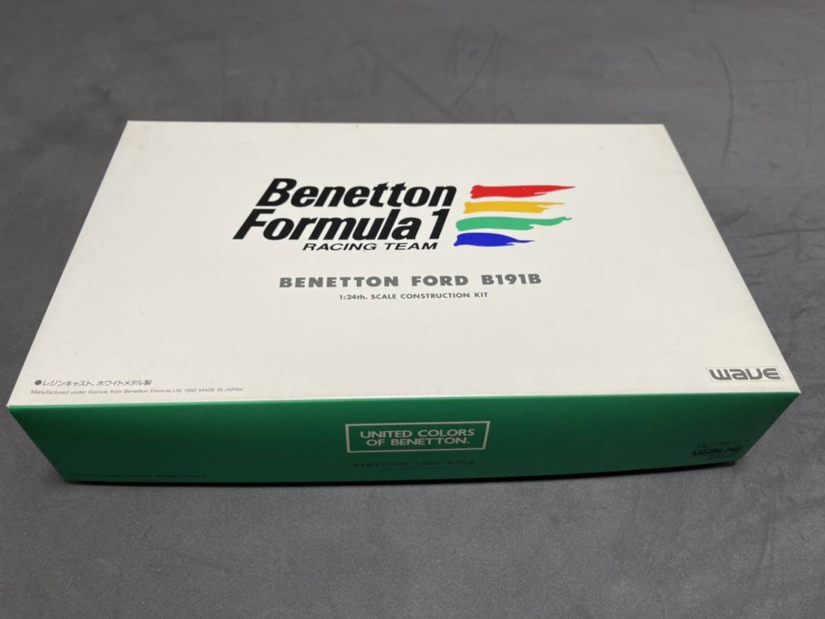 wave ウェーブ 1/24 ベネトンフォードB191B レジンキャスト・ホワイトメタル製 ネルソンピケ ドベルトモレノ ミハエルシューマッハ拍卖