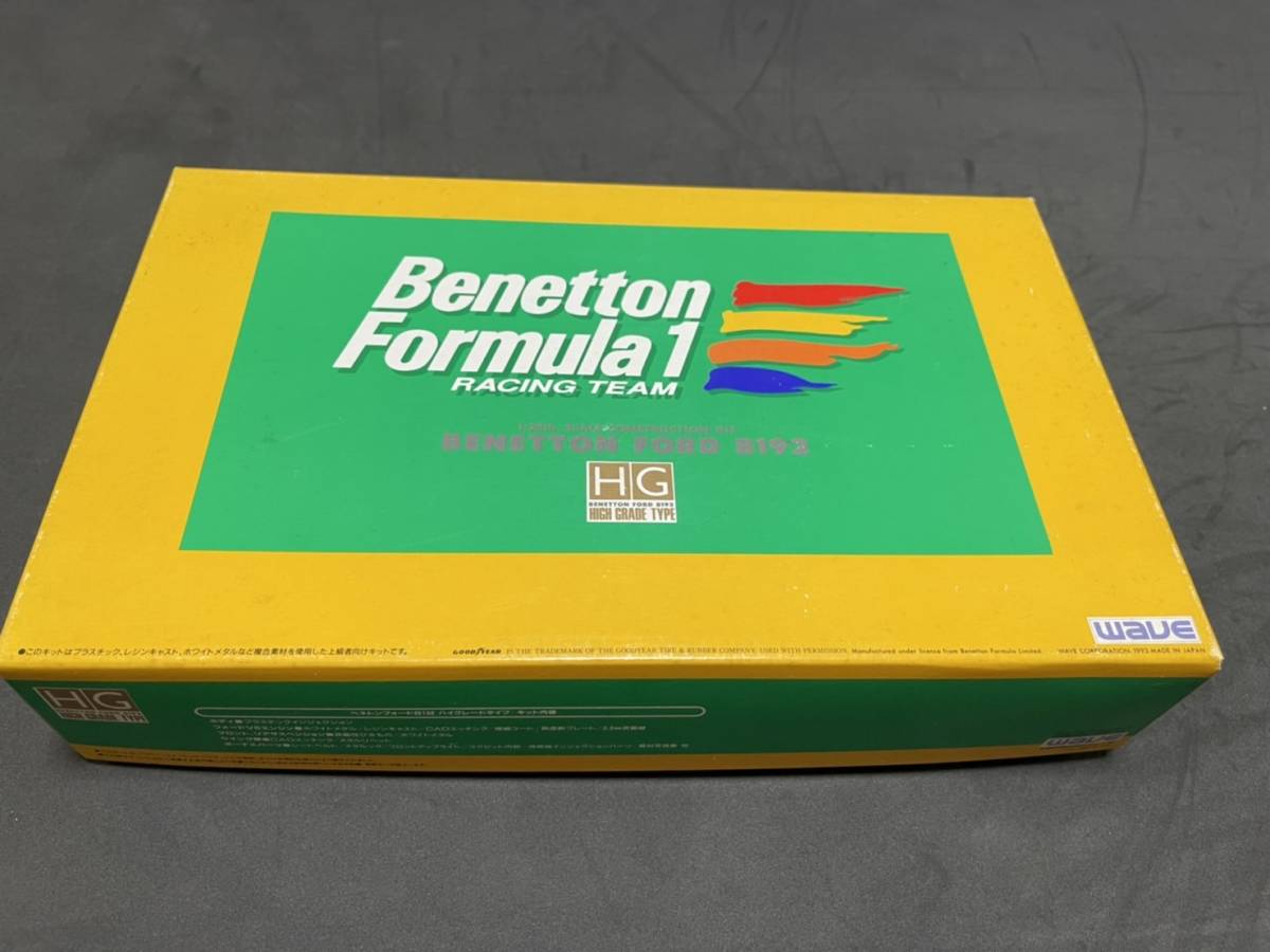 wave ウェーブ1/24 ベネトンフォードB192 ハイグレードタイプ ミハエルシューマッハ マーティン・ブランドル 約30年前物拍卖