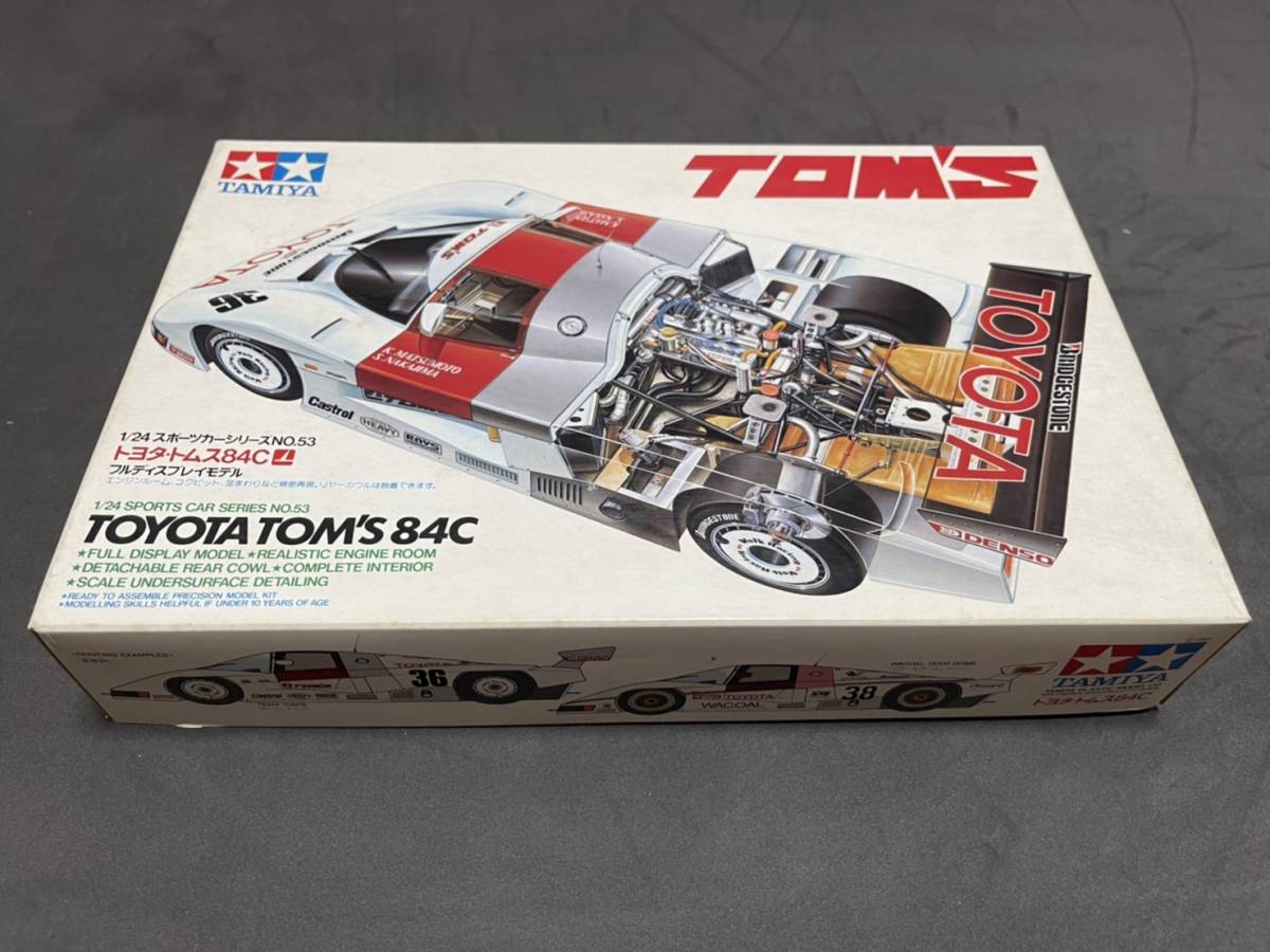 田宮 タミヤ 1/24 トヨタ トムス84C TOYOTA TOM`S 小鹿物 約30年以上前物拍卖