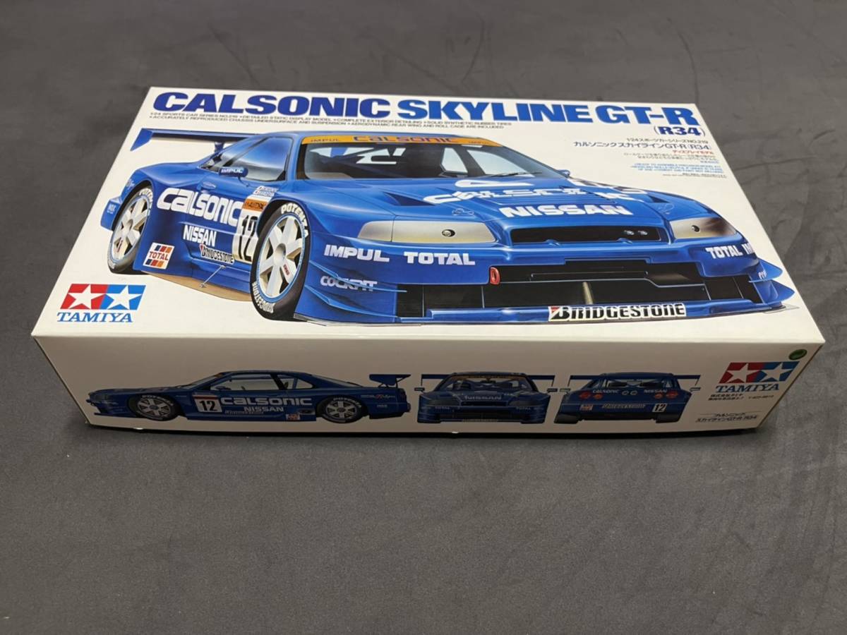 TAMIYA 田宮 タミヤ 1/24 日産 カルソニック スカイライン GT-R R34 拍卖