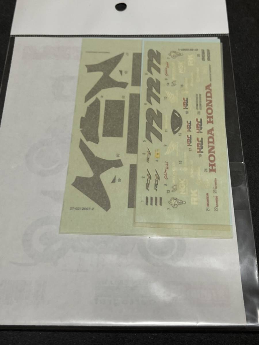 【STUDIO27】 スタジオ27 2002年RC211V 日本GP MotoGP デカール 拍卖