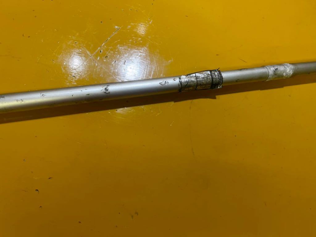 草刈機刈払機部品 パイプ/シャフト パイプ径24mm シャフト径6mm ギア歯数10山 パイプ約144.5cmシャフト147cmシンダイワRK23FS-Pなど拍卖