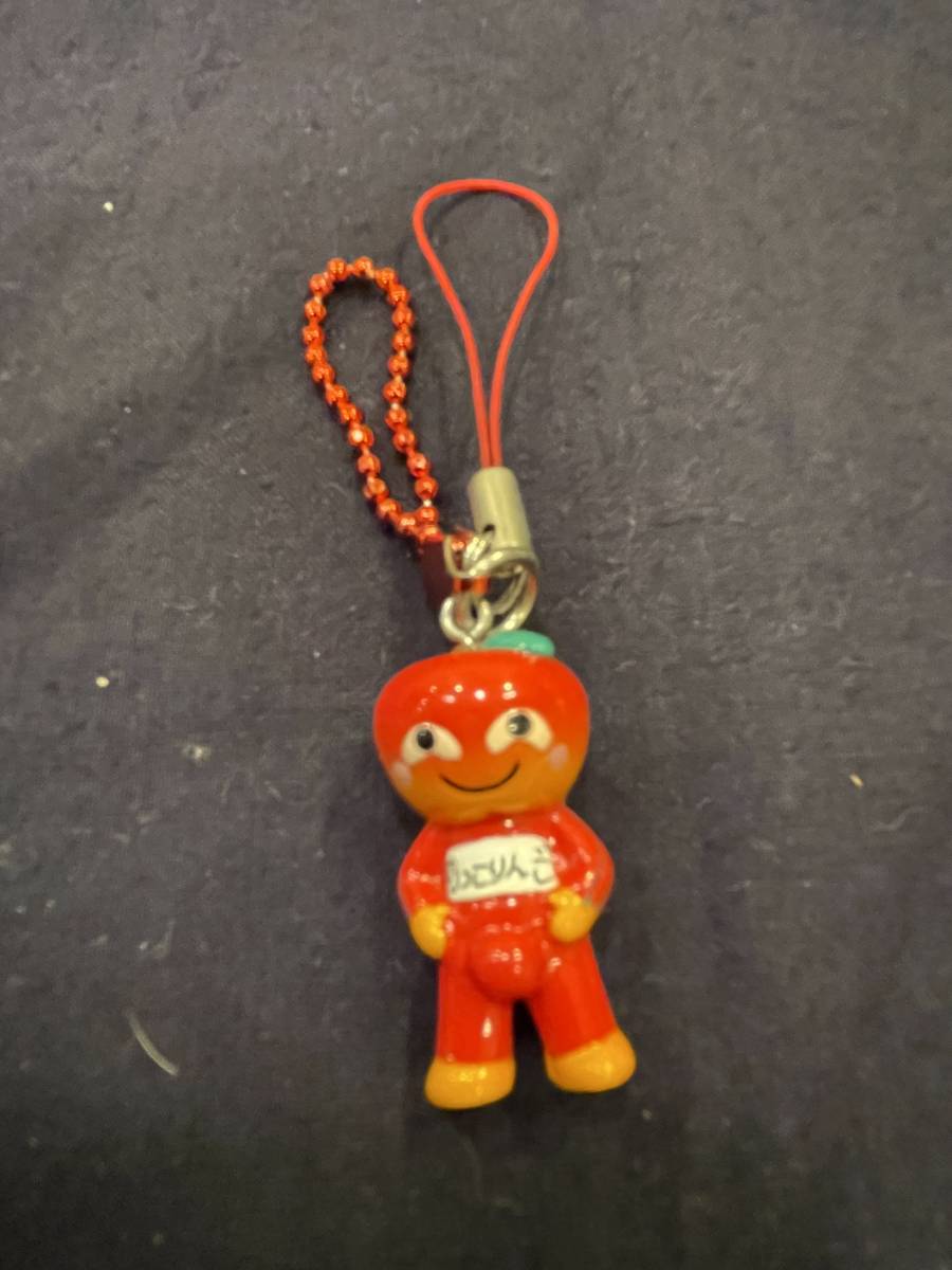 自宅保管品・未使用品・もっこりんご・キーホルダー・全長約3cm・150円拍卖