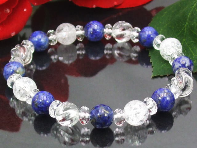 ★☆★9月誕生石 ラピスラズリ ブレスレット 祈願成就に 誕生石で幸運get♪ 大切な方へのプレゼントに 送料無料(a_r)b拍卖