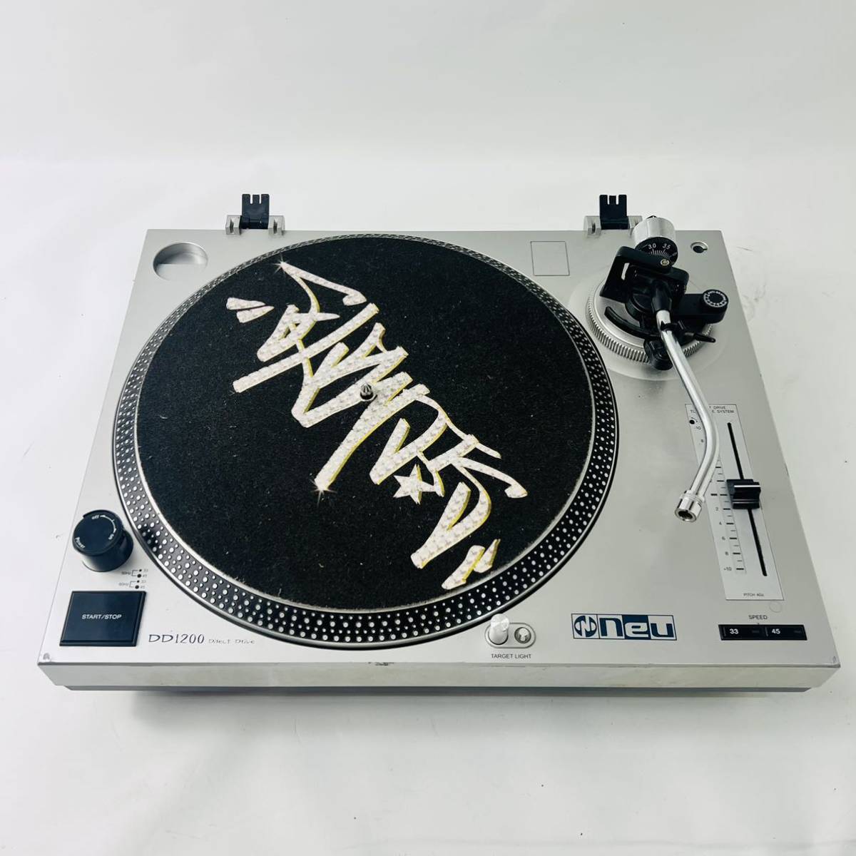 【中古品】NEU DD-1200 ターンテーブル DJ レコードプレーヤー DD1200 通電確認済拍卖