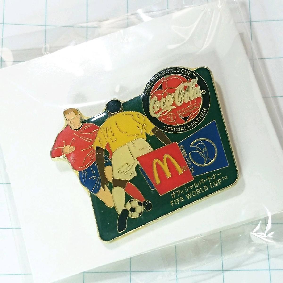 送料無料)日韓ワールドカップ オフィシャルパートナー アンティーク ピンバッジ ピンズ PINS A10161拍卖