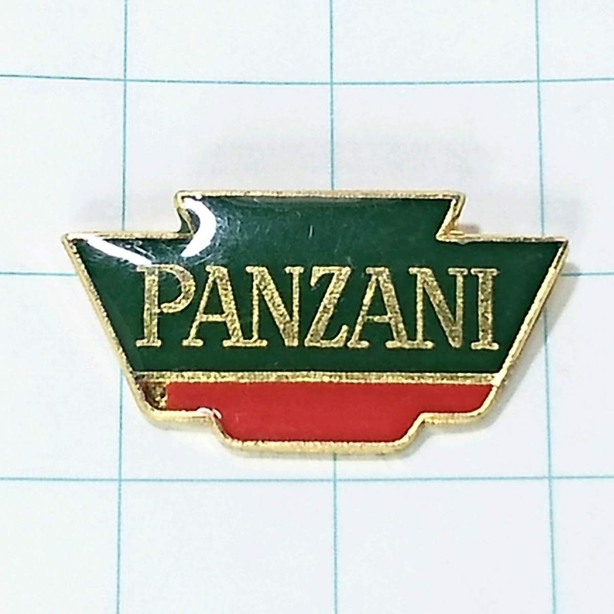送料無料)パンザニ ロゴ フランス輸入 アンティーク ピンバッジ A10192拍卖