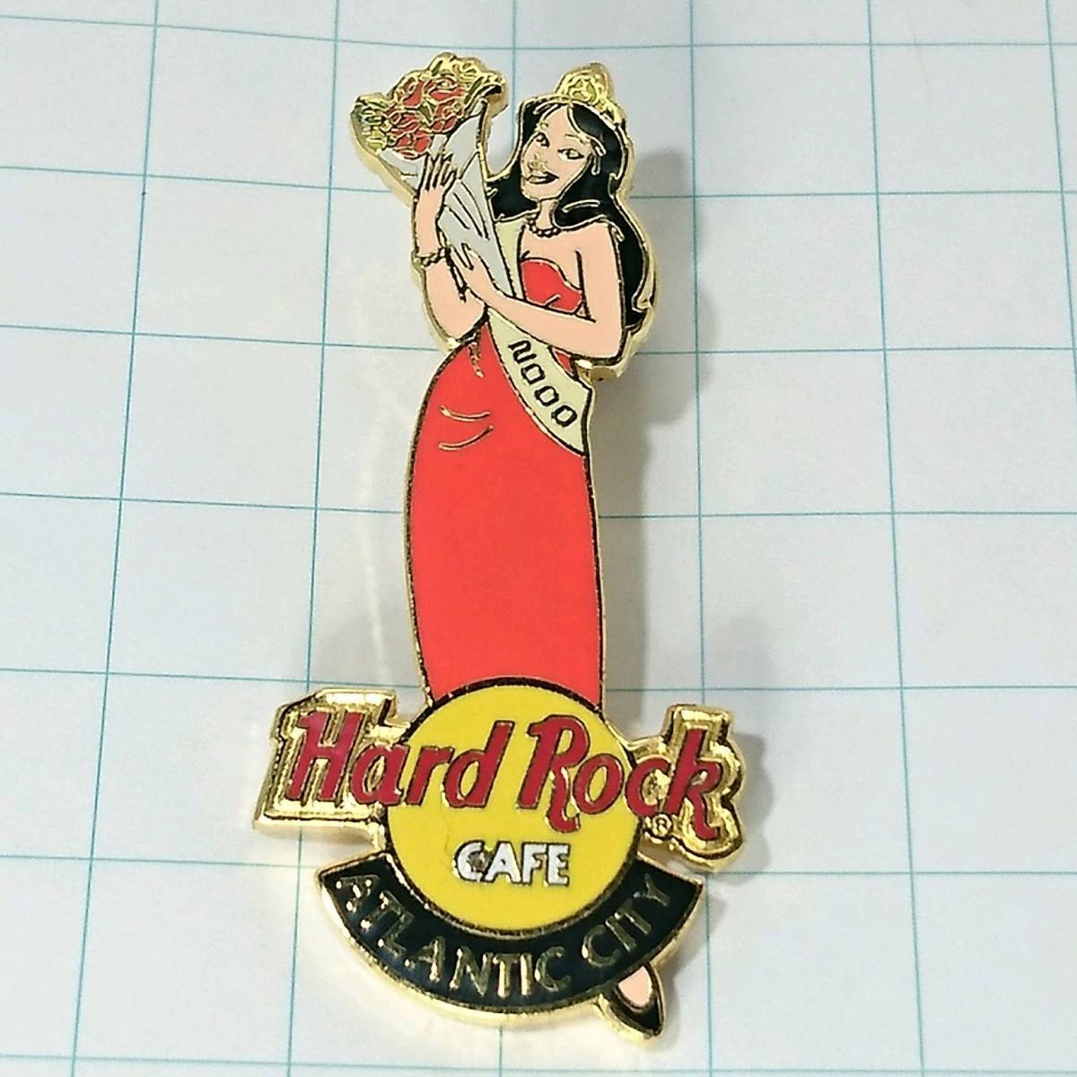 送料無料)Hard Rock Cafe ミスユニバース ガールピン ハードロックカフェ PINS ブローチ ピンズ A10381拍卖