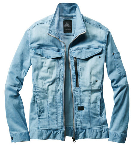 新品即決!Z-DRAGON 76300 春夏 長袖 ジャンパー クールブルー ジードラゴン 自重堂 ブルゾン デニム JICHODO 作業服拍卖