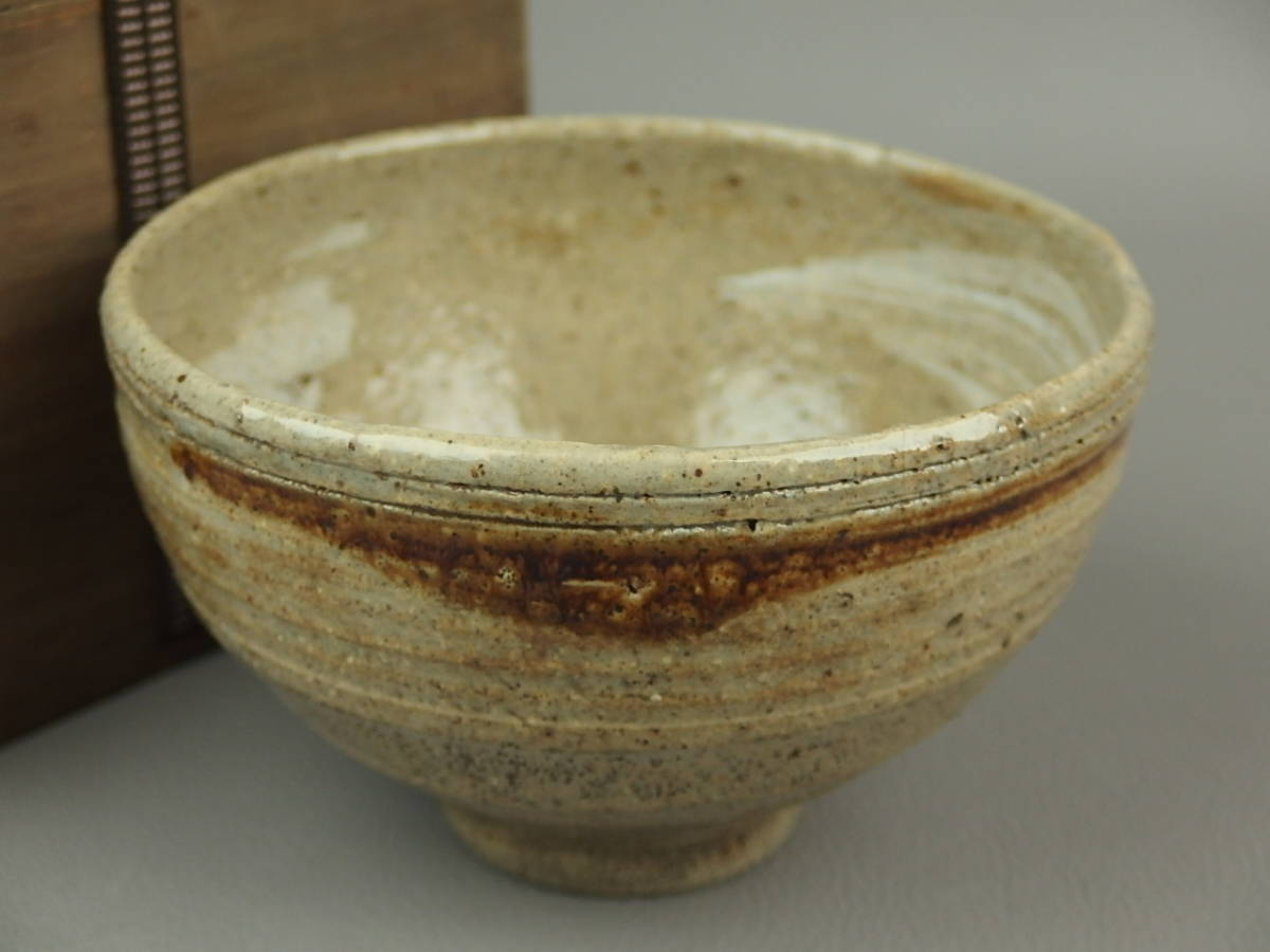 【骨董・茶道具】★古い 萩焼 古萩★★刷毛目茶碗 dn331sdl.wb.8拍卖