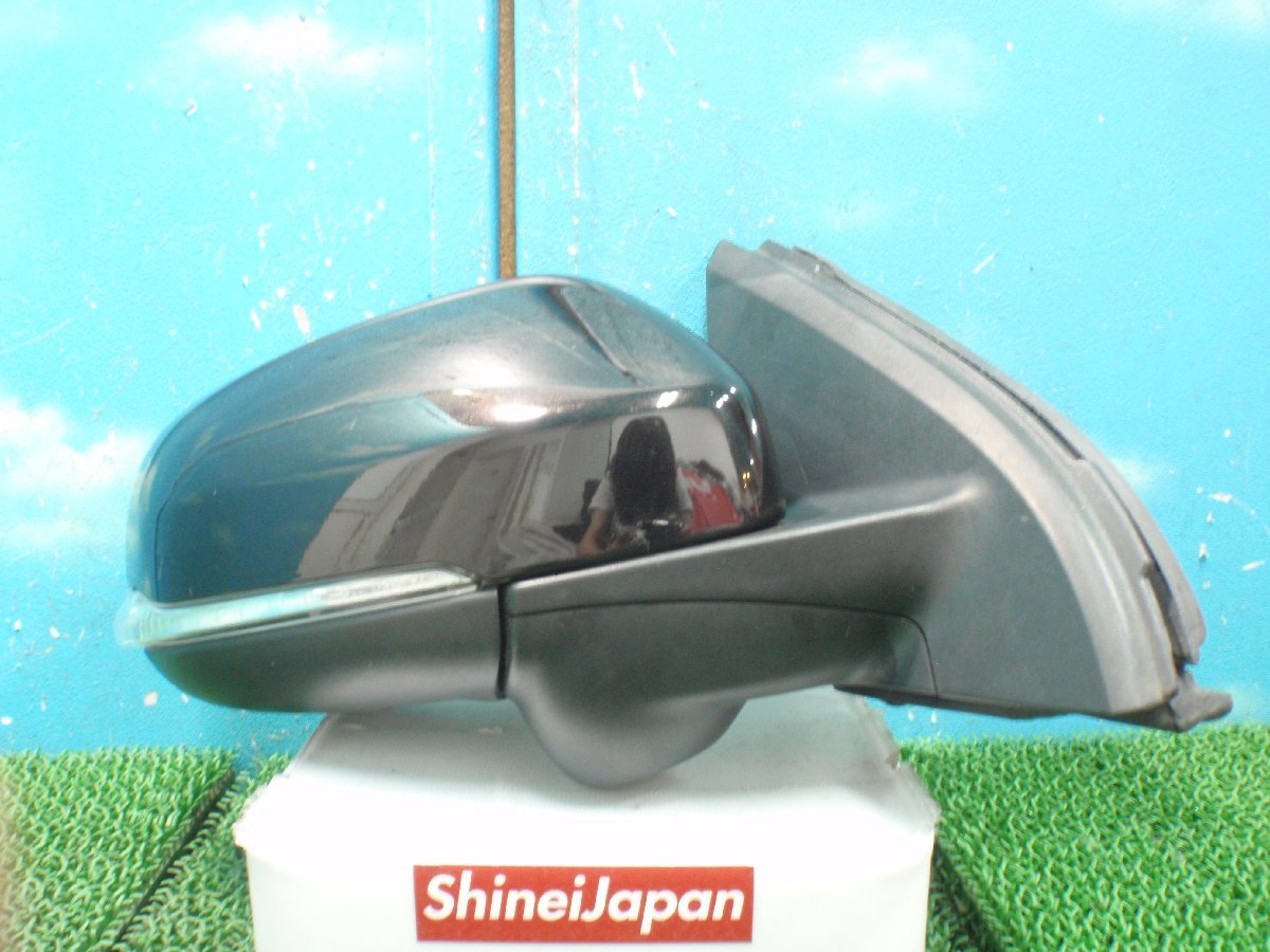 ★ FB4164T ボルボV60 ドアミラー右 サイドミラー右 黒 340649JJ拍卖