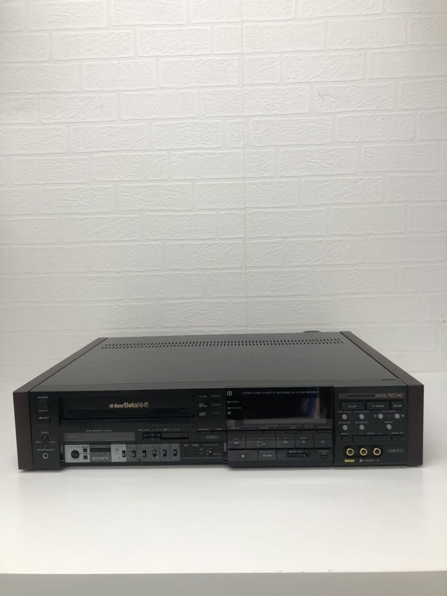 refle■ 【ジャンク品】SONY Betamax SL-HF701D ソニー ベータ ビデオ デッキ カセットレコーダー Hi-Band Beta hi-fi レトロ 昭和 β拍卖