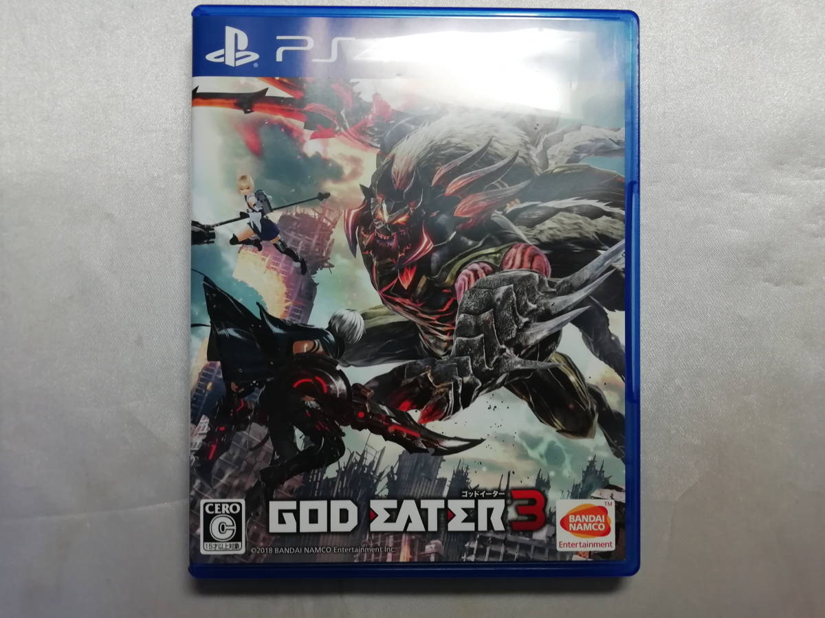 中古品 PS4ソフト GOD EATER 3 通常版拍卖