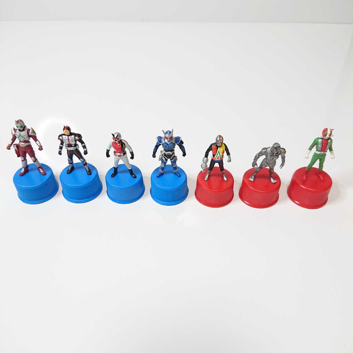 ジャンク品 仮面ライダー ボトルキャップ 7個セット 拍卖
