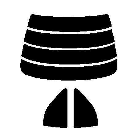 ダークスモーク 13% 2層構造フィルム トヨタ スプリンター トレノ AE110・AE111 カット済みカーフィルム リヤーセット 拍卖