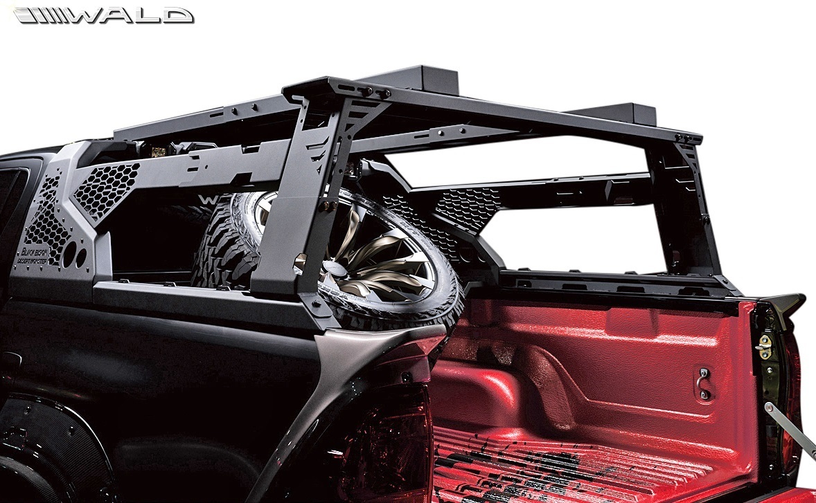 【M's】後期 GUN125 ハイラックス (R2.8-) WALD ベッド ラック (ロールバーと同時装着必須) HILUX ヴァルド バルド エアロパーツ カスタム拍卖
