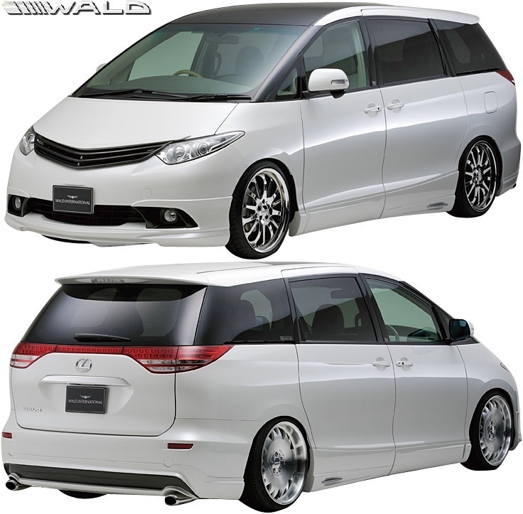 【M's】トヨタ 50系 エスティマ 前期 (H18.1-H20.12) WALD Executive Line フルエアロ 3点//FRP製 ヴァルド バルド エアロ セット キット拍卖