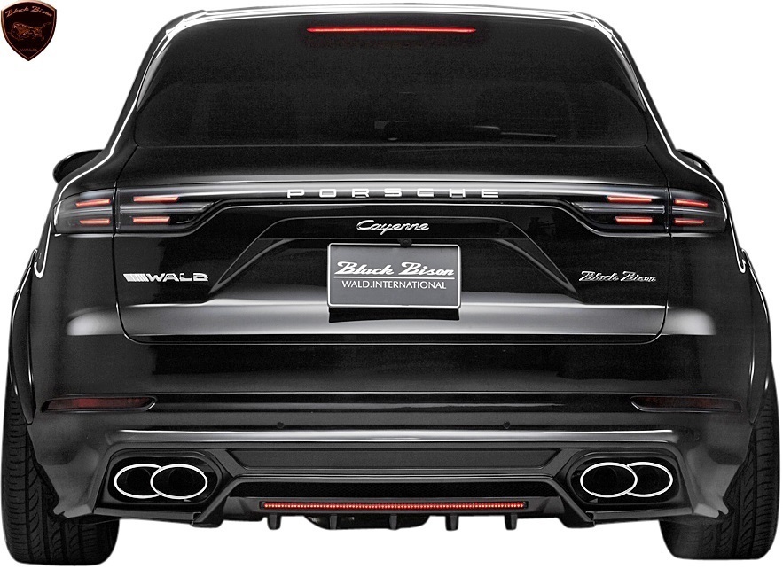 【M's】ポルシェ カイエン 9YA (2018y-) WALD Black Bison リアスカート//FRP製 ヴァルド バルド エアロ リヤスカート Porsche CAYENNE拍卖