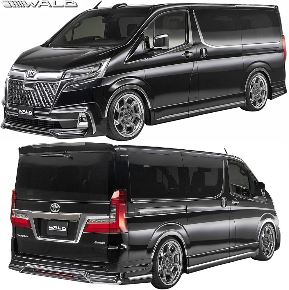【M’s】TOYOTA GRANACE (R1.12-) WALD EXECUTIVE LINE フルエアロ 4点 / ABS ヴァルド バルド エアロパーツ フルキット フルセット 新型拍卖