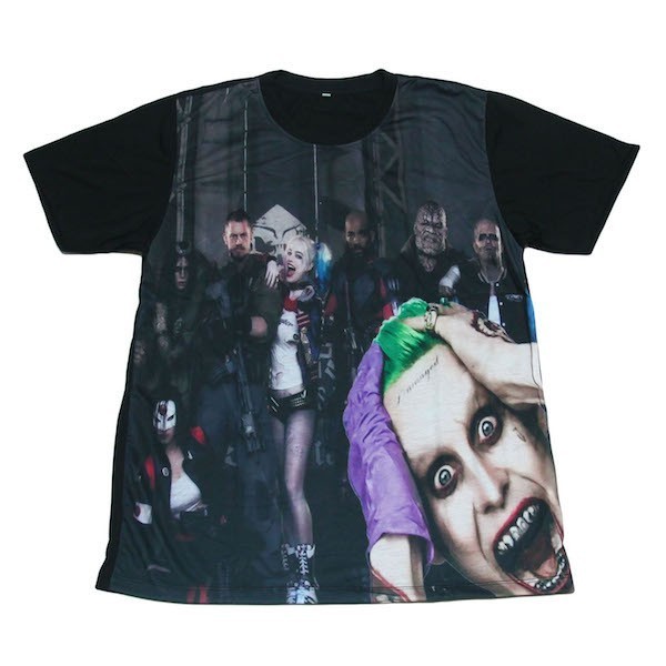 映画 スーサイドスクワッド ハーレイクイン ジョーカー 人気 ストリート系 デザイン おもしろTシャツ メンズ 半袖★tsr0166-blk-xl拍卖