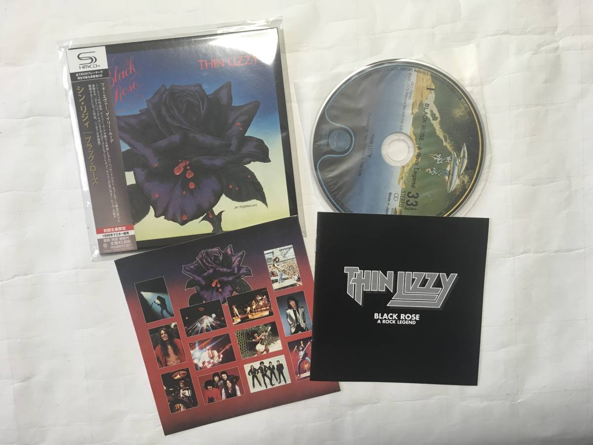 THIN LIZZY BLACK ROSE SHM CD 紙ジャケ拍卖