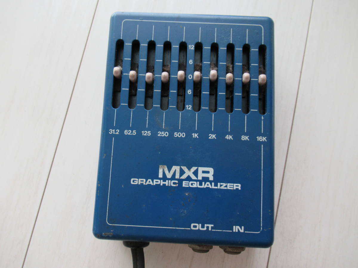 MXR 10バンドイコライザー(1980年代)・配線短くしてます。レア!拍卖
