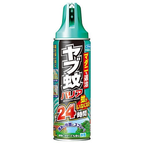 フマキラー やぶ蚊 バリアー 480ml 農業 農家 山林 登山 畑 田植え 農作業 ソロ キャンプ アウトドア 虫 虫よけ 蚊 マダニ 退治拍卖