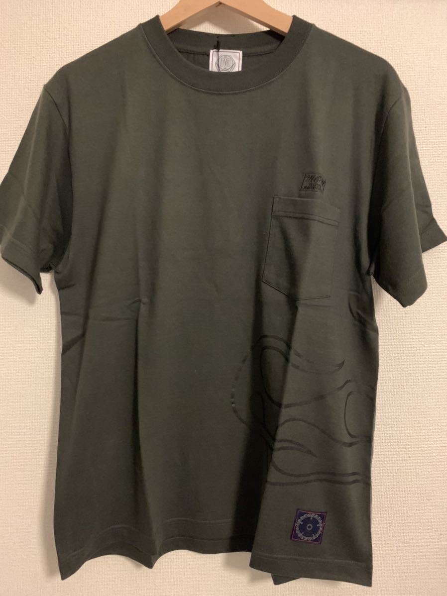 送料無料★新品★UNRIVALED×M&M★FLAME-Tシャツ★Mサイズ★スミ★ELT拍卖