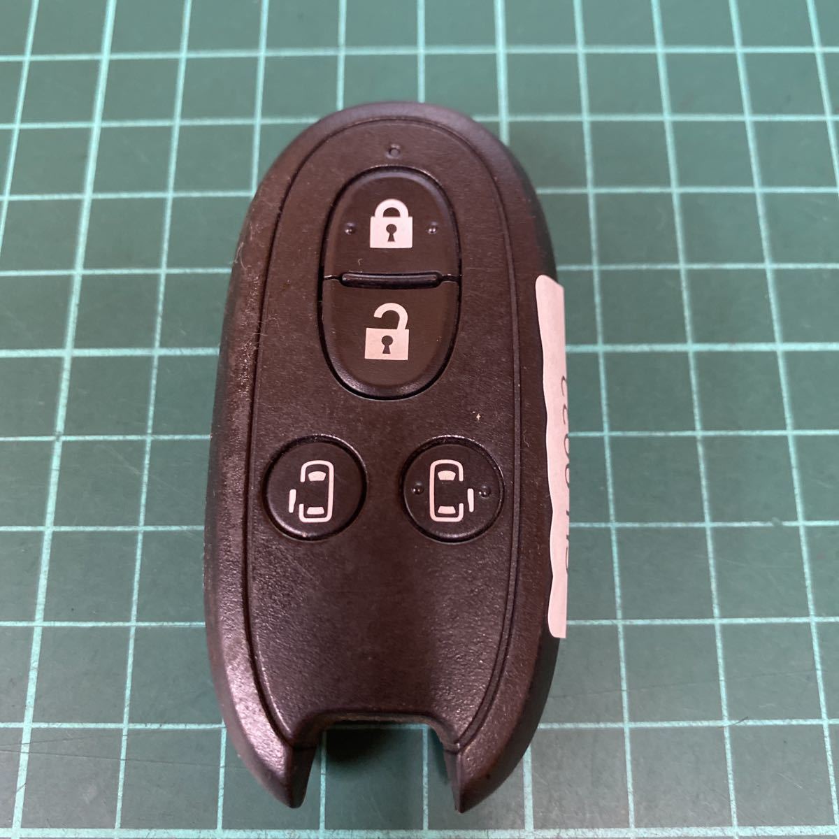 SU9932 スズキ 純正 007YUUL0212スマートキーレス パレット ソリオ ルークス フレア等MK21S MA15S 日産 マツダ 両側スライド 4ボタン拍卖