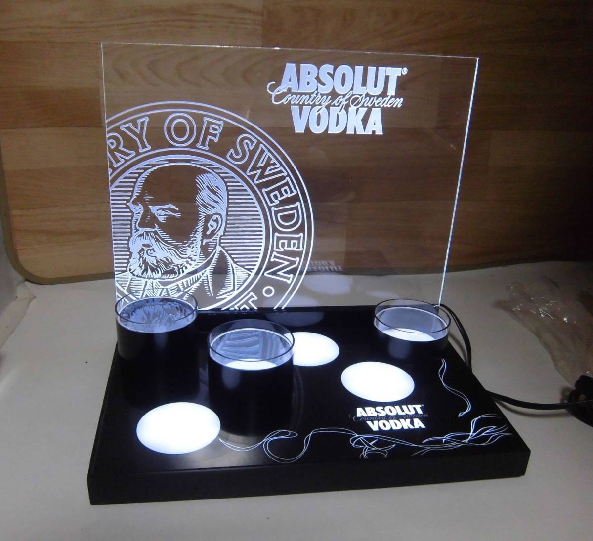 アブソルート ABSOLUT VODKA ◆ボトルディスプレイ拍卖