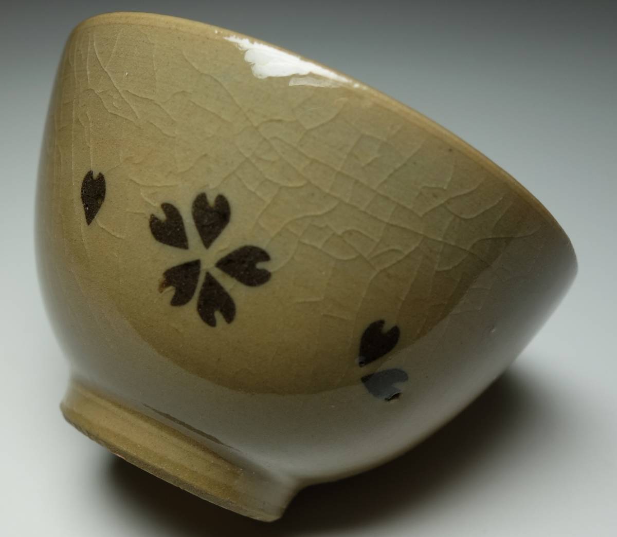 日露戦争期 古高田 黄青磁 茶器 一客拍卖