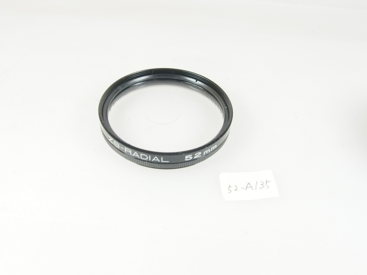 M80-52-A135☆☆52mmフィルター ケンコー ZS-RADIAL拍卖