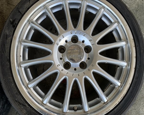 ◎特売◎ Carlsson 18インチ 225/40R18 アルミホイール 4本セット拍卖