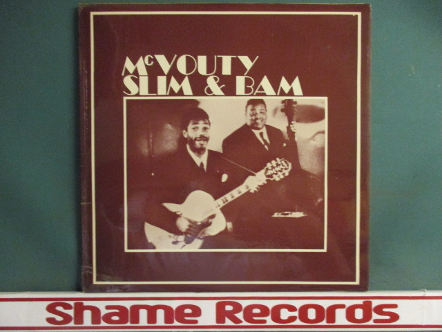 Slim & Bam : McVouty LP (( Slim Gaillard With Bam Brown & Leo Watson / 落札5点で送料無料拍卖