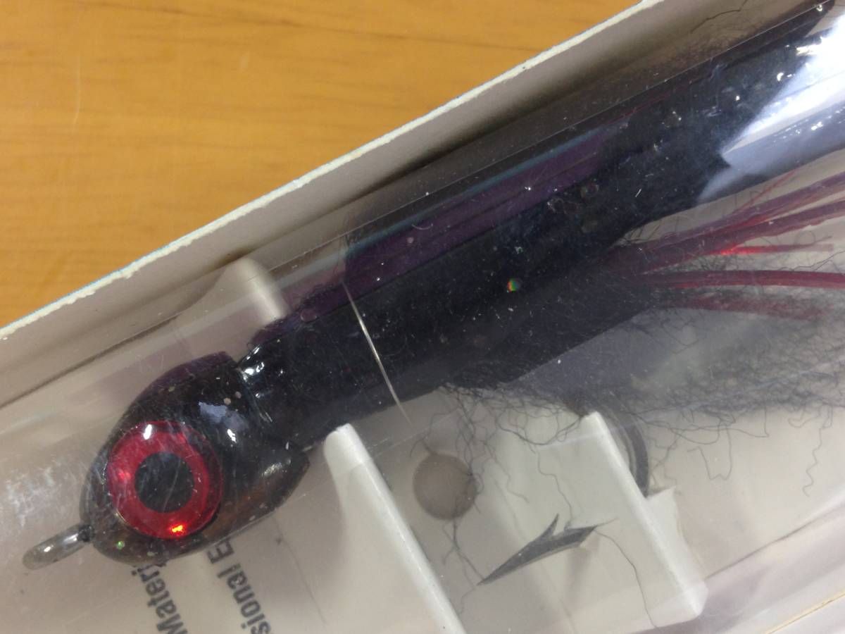 ★PROFISHCO★ プロフィッシュコ フィッシュスキン バグ レッドブラック 検) ソルト シーバス ストリーマー #18-1618拍卖