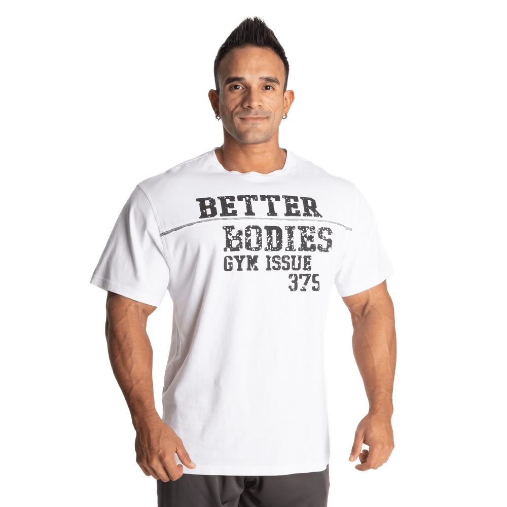 【メーカー直輸入正規品/GASPの兄弟ブランド/送料無料】 BETTER BODIES ベターボディーズ オーバーサイズ ティー 白 USサイズ:L拍卖