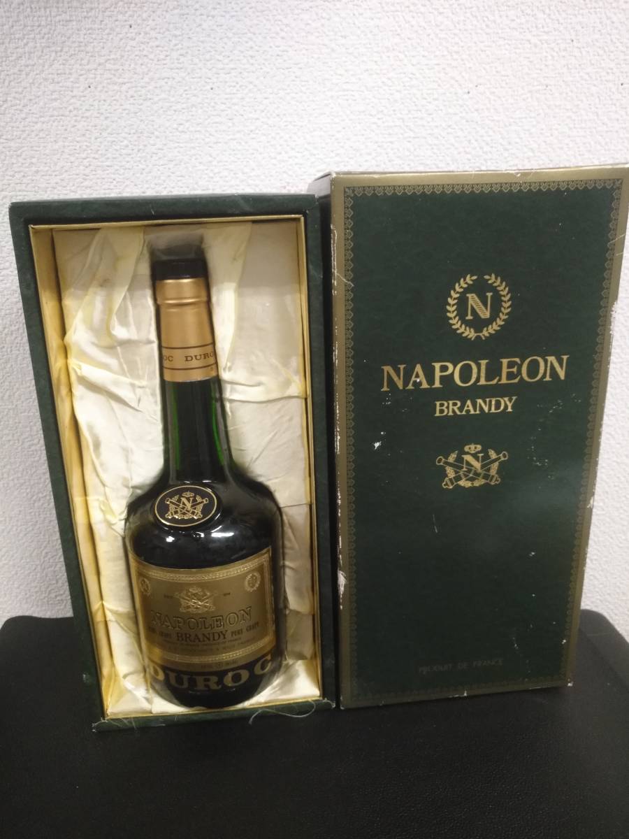 古酒 【未開栓】デューロック ナポレオン ピュアグレープ 700ml 40% 洋酒 ☆フレンチ ブランデー★X99-431拍卖