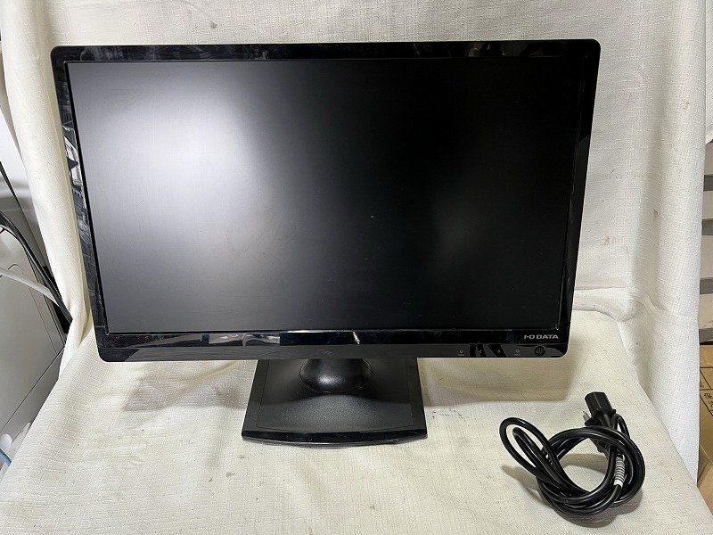 ☆I-O DATA LCD-AD222EB/ 21.5型ワイド液晶ディスプレイ/ ブラック/D-sub DVI 動作OK 液晶面良好!【B0511R4】拍卖