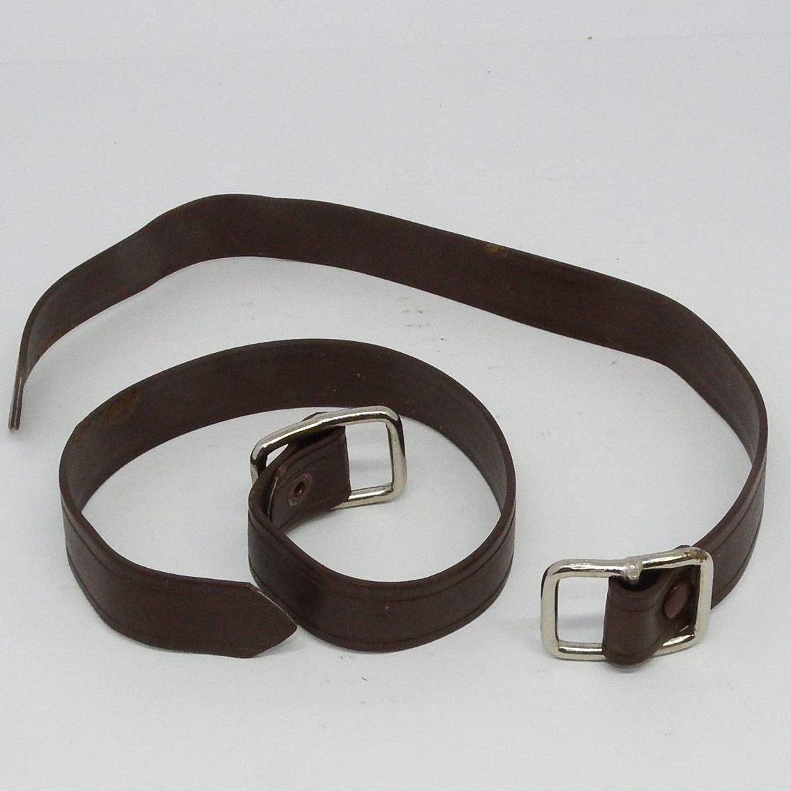 ACB6201 ベルト ビニール製 茶色 33.5cm 2本拍卖