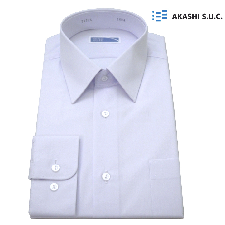 明石被服興業 男子150B 長袖定番スクールシャツ 定番ワイシャツ拍卖
