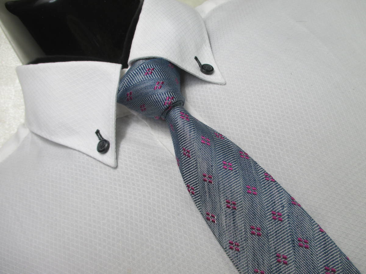 ☆ネクタイ◆ブリックハウス BRICK HOUSE ◆細身◆その他の柄・灰色系☆第27弾ブランドがいっぱい☆27-55☆拍卖